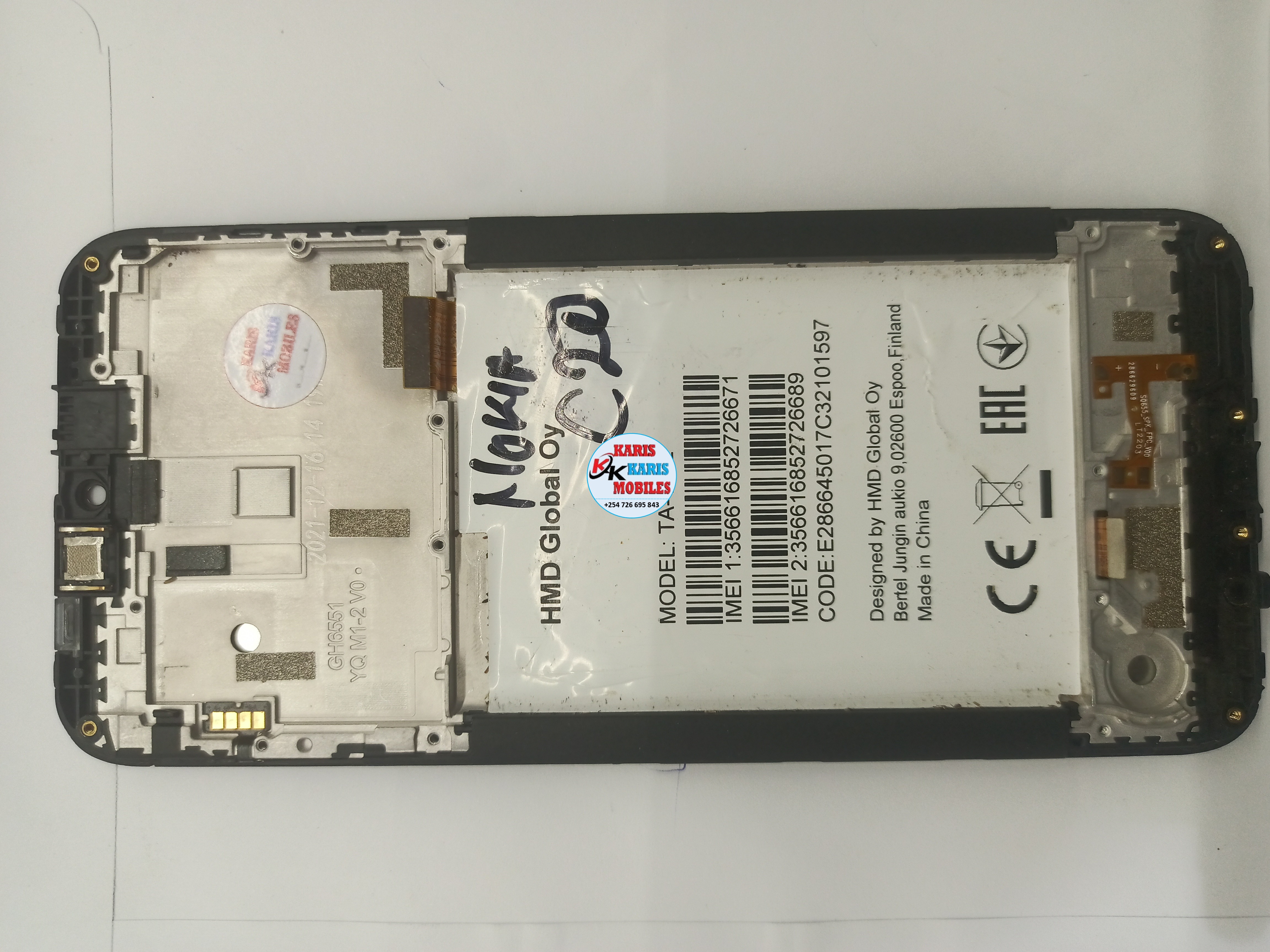 nokia c10/c20 lcd , screens replacement